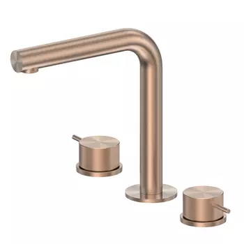 Смеситель ABBER Emotion 316 AF8808BRG для раковины, розовое золото брашированное