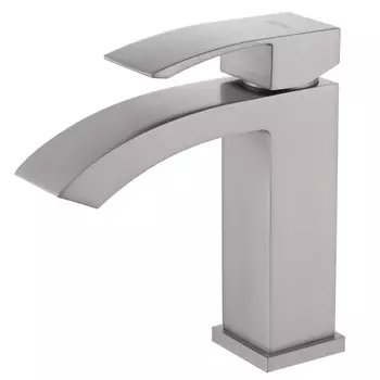 Смеситель ABBER Wasserfall AF8610SP для раковины, сатин