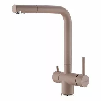 Смеситель для кухни Alveus Aquila G55 Beige бежевый