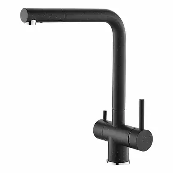 Смеситель для кухни Alveus Aquila G91 Carbon черный