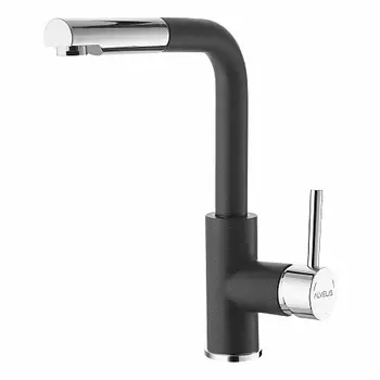 Смеситель для кухни Alveus Siros-P G91 Carbon черный