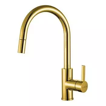 Смеситель для кухни Alveus Tesla-P Monarch Gold PVD золото