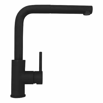 Смеситель для кухни Alveus Zeos-P Monarch Black Matt черный