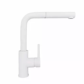 Смеситель для кухни Alveus Zeos-P Monarch White Matt белый