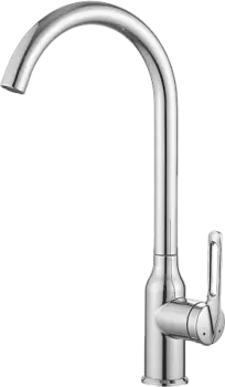 Смеситель для кухни HAIBA HB40830, нержавеющая сталь, хром