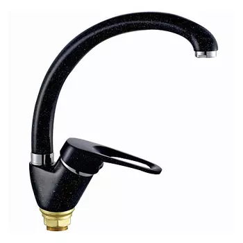 Смеситель для кухни HAIBA HB4113-7, латунь, черный