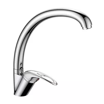 Смеситель для кухни HAIBA HB4115, латунь, хром