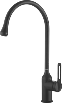 Смеситель для кухни HAIBA HB41830-7, нержавеющая сталь, черный