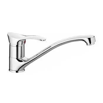 Смеситель для кухни HAIBA HB4201, латунь, хром