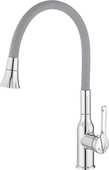 Смеситель для кухни HAIBA HB42830, нержавеющая сталь, хром