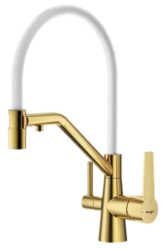 Смеситель для кухни со съемным изливом на магните и подключением фильтра питьевой воды RAGLO R80.62.