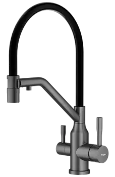 Смеситель для кухни со съемным изливом и подключением фильтра питьевой воды RAGLO R81.62.09