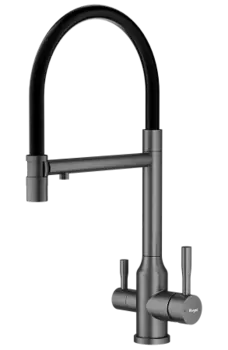 Смеситель для кухни со съемным изливом и подключением фильтра питьевой воды RAGLO R81.63.09