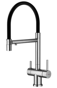 Смеситель для кухни со съемным изливом и подключением фильтра питьевой воды SPLENKA S70.63.05