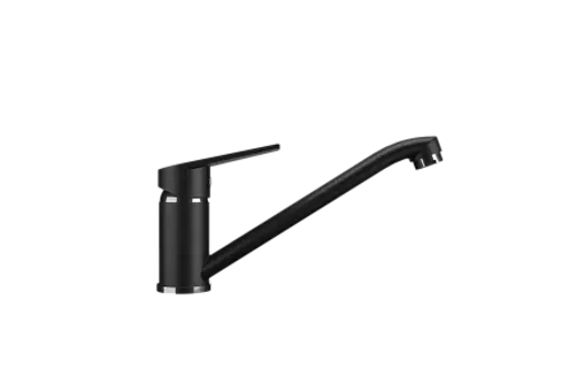 Смеситель для кухни ULGRAN Practik PR-01-004, черный оникс