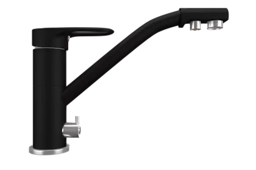 Смеситель для кухни ULGRAN Quartz UQ-010-07, уголь