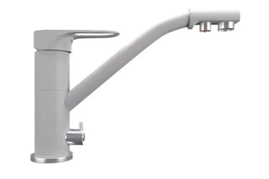 Смеситель для кухни ULGRAN Quartz UQ-010-04, платина