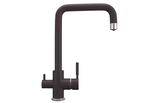 Смеситель для кухни ULGRAN Quartz UQ-019-06, трюфель