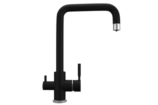 Смеситель для кухни ULGRAN Quartz UQ-019-07, уголь