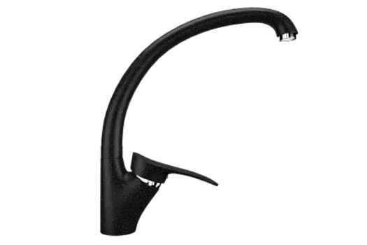 Смеситель для кухни ULGRAN U-001-308, черный