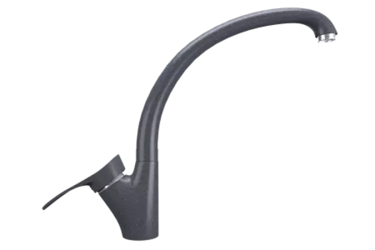 Смеситель для кухни ULGRAN U-001-343, антрацит