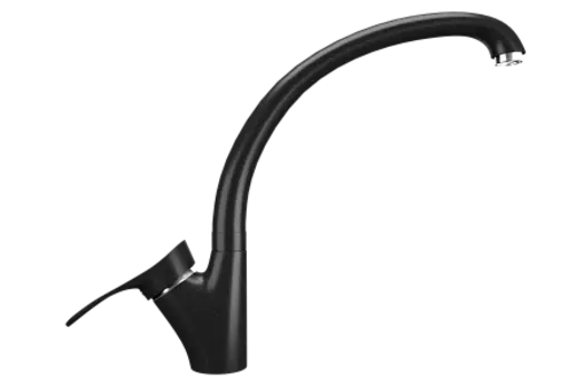 Смеситель для кухни ULGRAN U-001-344, ультра-черный