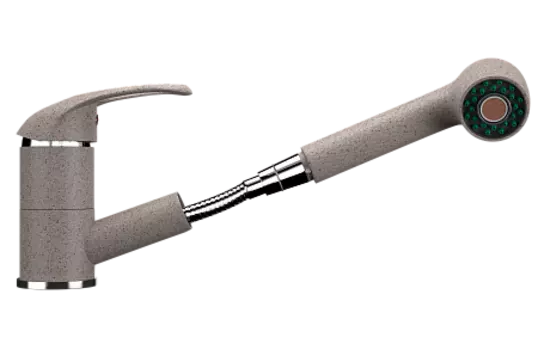 Смеситель для кухни Ulgran U-002-302, песочный