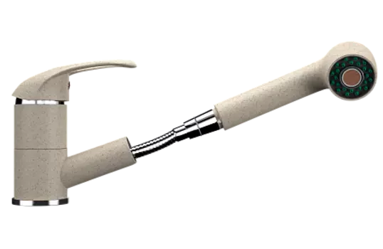 Смеситель для кухни Ulgran U-002-328, бежевый