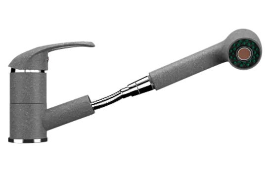 Смеситель для кухни Ulgran U-002-342, графит