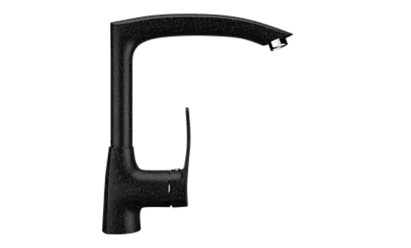 Смеситель для кухни Ulgran U-005-308, черный