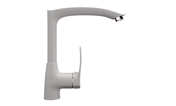 Смеситель для кухни Ulgran U-005-331, белый