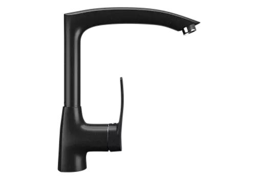 Смеситель для кухни Ulgran U-005-344, ультра-черный