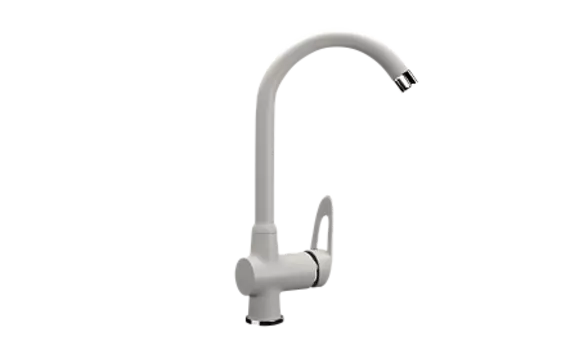 Смеситель для кухни Ulgran U-006-331, белый