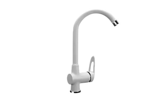 Смеситель для кухни Ulgran U-006-341, ультра-белый