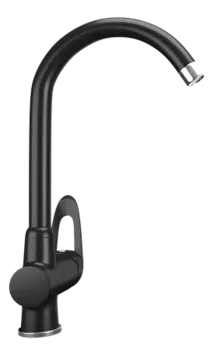 Смеситель для кухни Ulgran U-006-344, ультра-черный