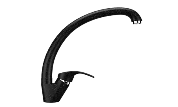 Смеситель для кухни Ulgran U-007-308, черный