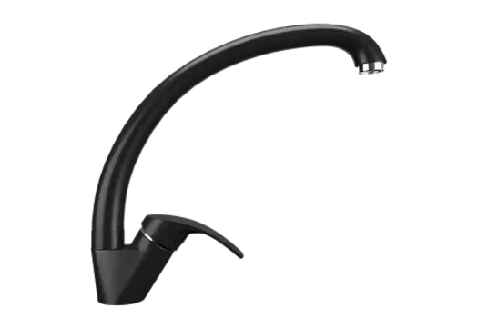 Смеситель для кухни Ulgran U-007-344, ультра-черный