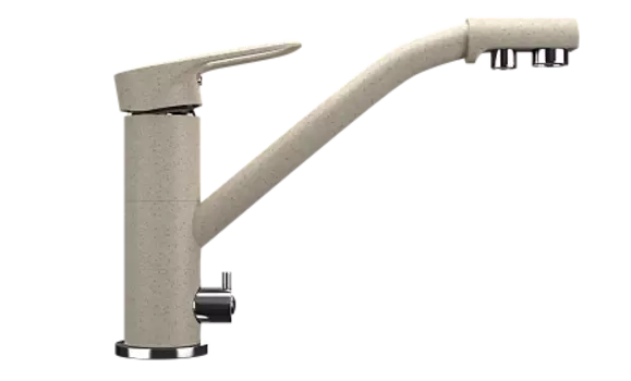 Смеситель для кухни Ulgran U-010-328, бежевый