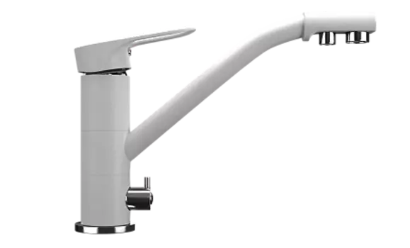 Смеситель для кухни Ulgran U-010-341, ультра-белый