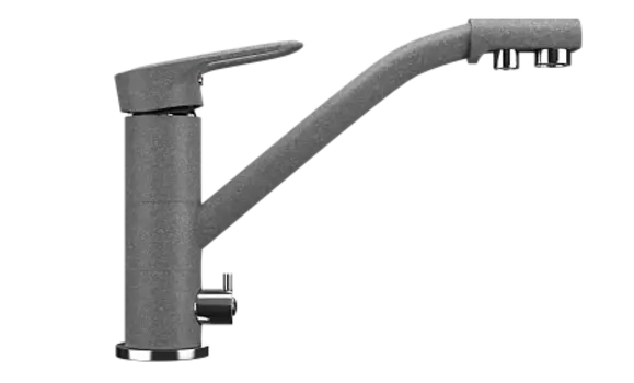 Смеситель для кухни Ulgran U-010-342, графит