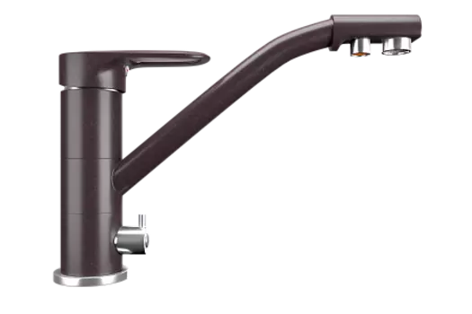 Смеситель для кухни Ulgran U-010-345, шоколад