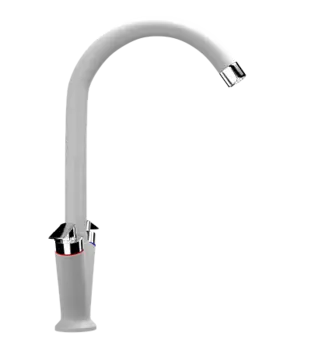 Смеситель для кухни Ulgran U-011-341, ультра-белый