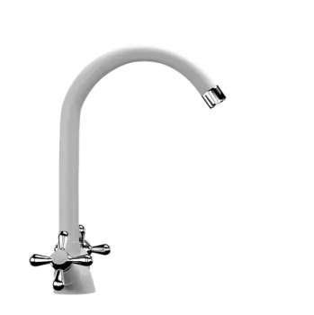 Смеситель для кухни Ulgran U-012-341, ультра-белый