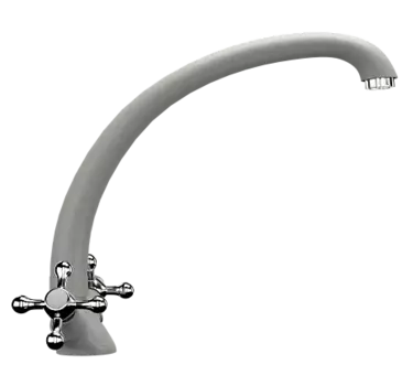 Смеситель для кухни Ulgran U-013-310, серый