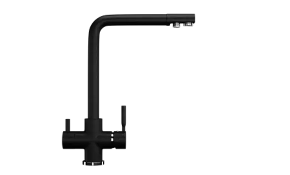 Смеситель для кухни Ulgran U-016-308, черный