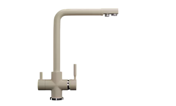 Смеситель для кухни Ulgran U-016-328, бежевый