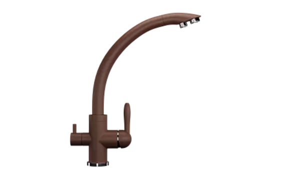 Смеситель для кухни Ulgran U-017-307, терракот