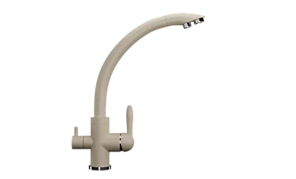 Смеситель для кухни Ulgran U-017-328, бежевый