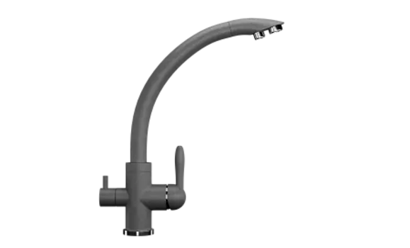 Смеситель для кухни Ulgran U-017-342, графит