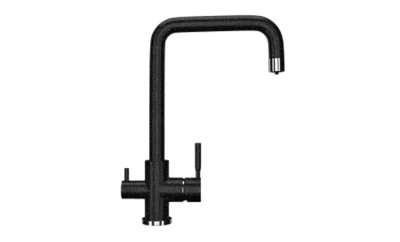 Смеситель для кухни Ulgran U-019-308, черный